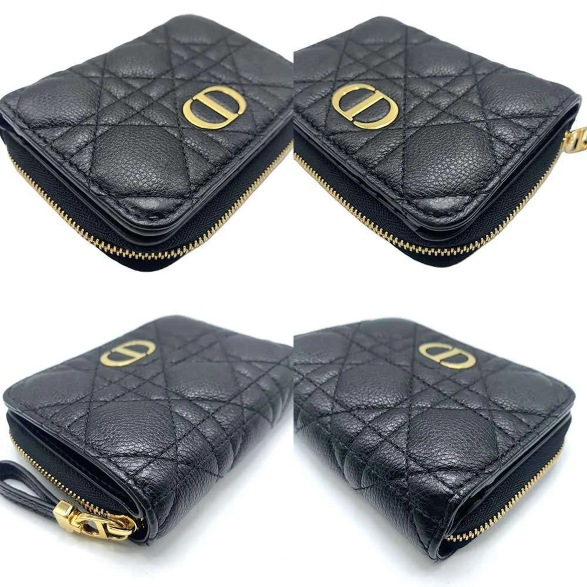 Christian Dior Leather Wallet (Bi-Fold) (Pre-Owned)