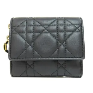 Christian Dior Leather Wallet (Bi-Fold) (Pre-Owned)