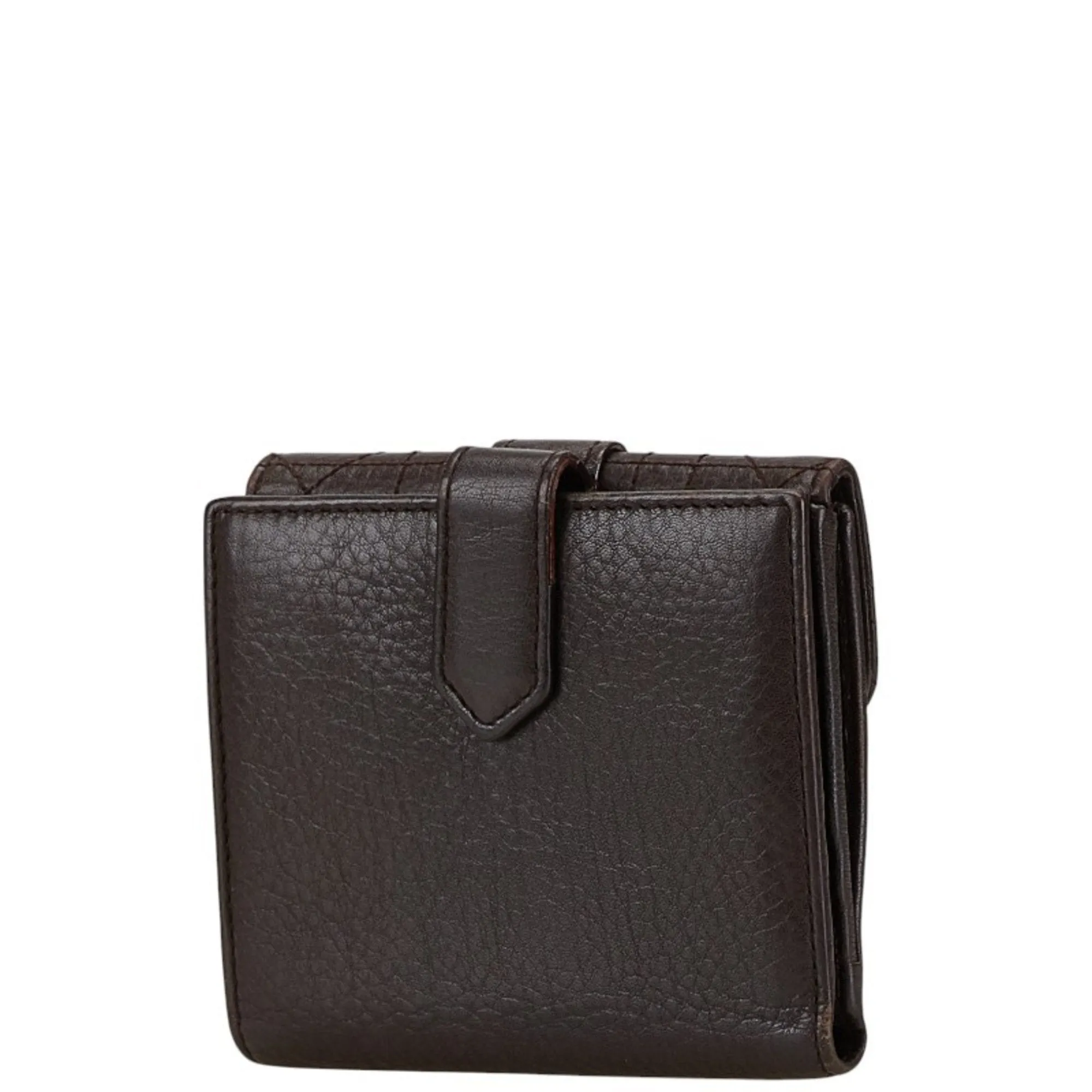 Christian Dior Leather Wallet (Bi-Fold) (Pre-Owned)