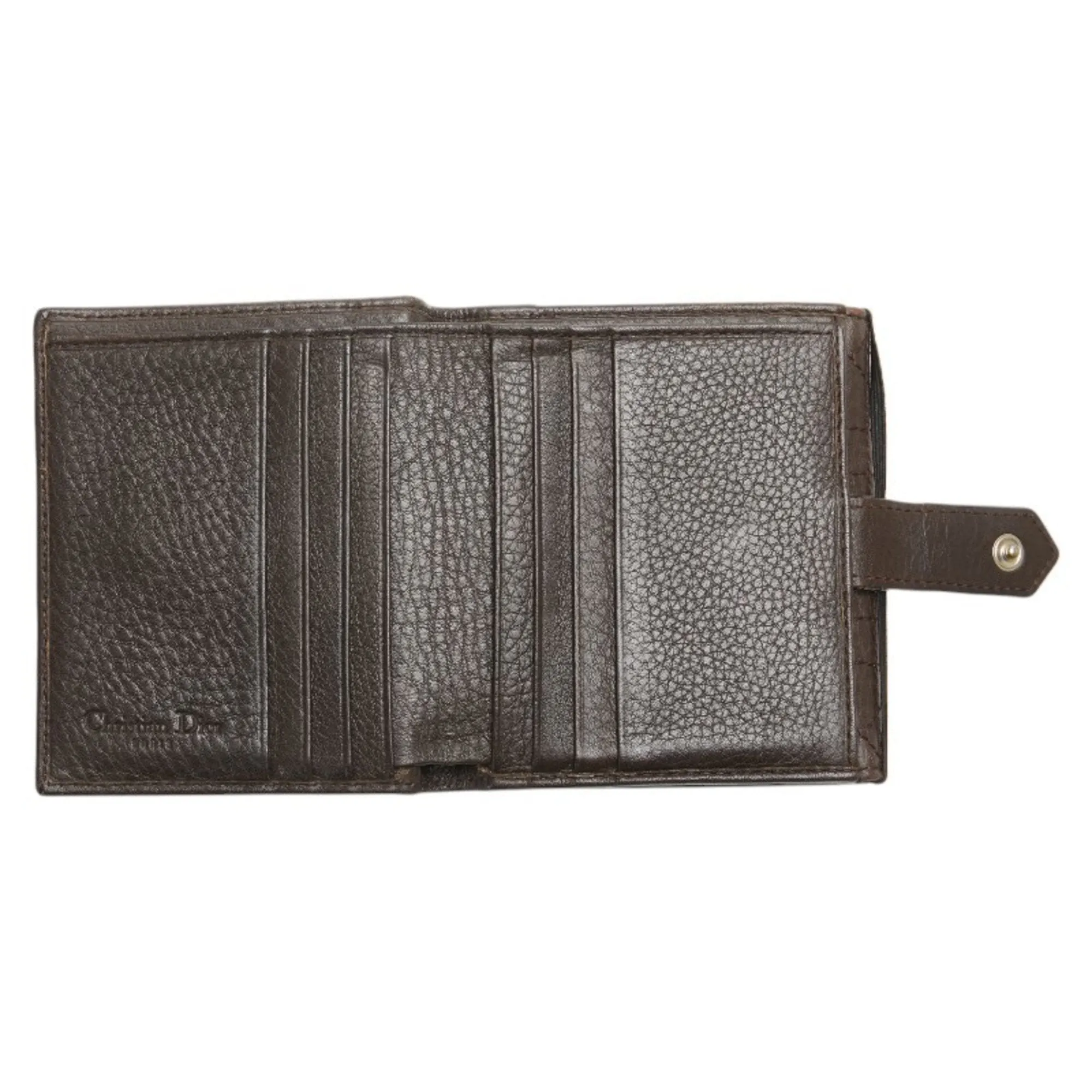 Christian Dior Leather Wallet (Bi-Fold) (Pre-Owned)