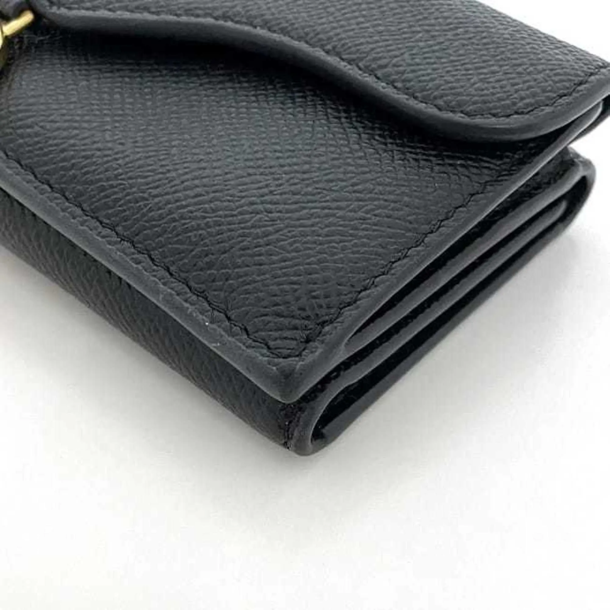 Christian Dior Leather Wallet (Tri-Fold) (Pre-Owned)