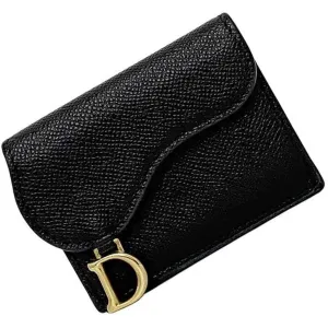 Christian Dior Leather Wallet (Tri-Fold) (Pre-Owned)