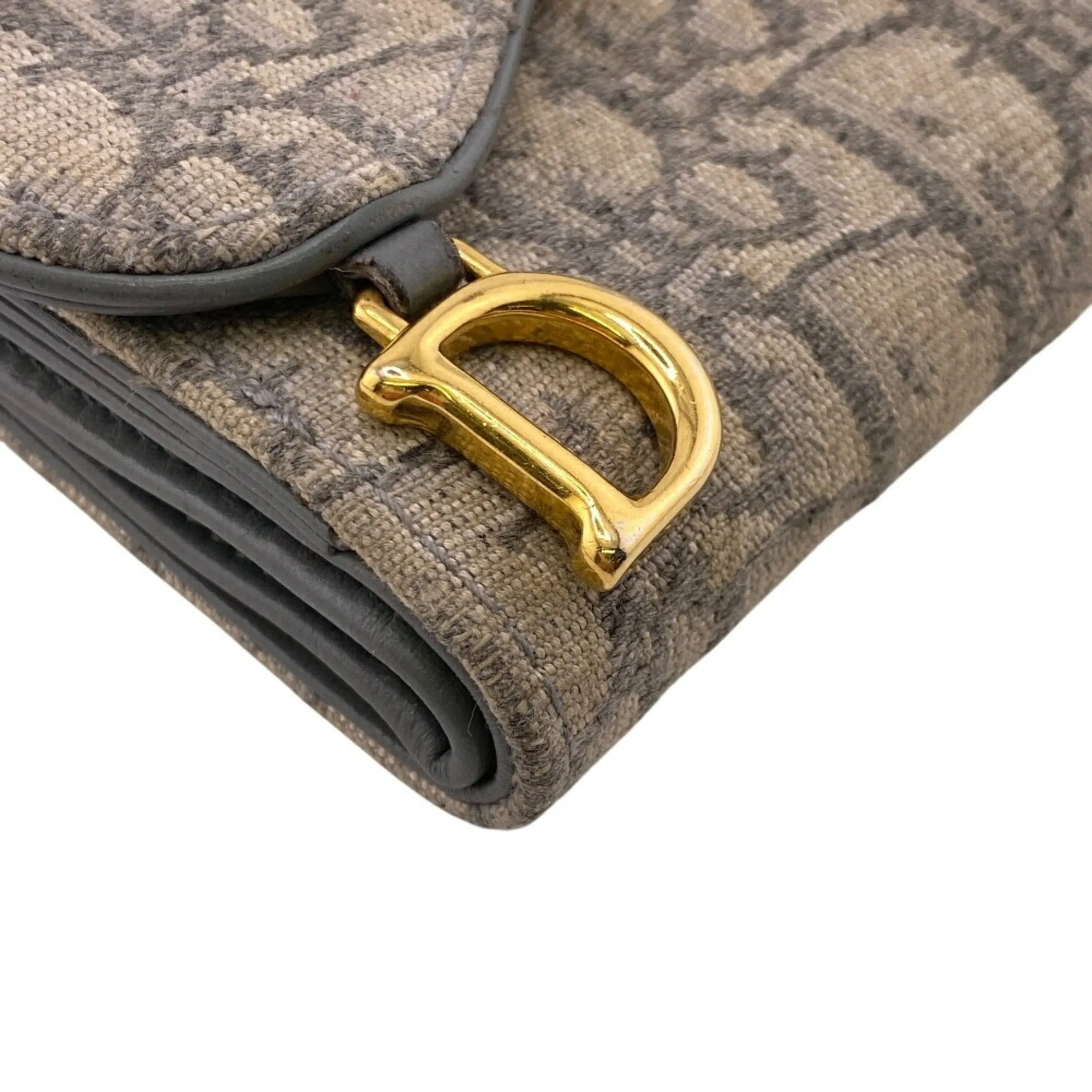 Christian Dior Trotter Trotter Wallet (Tri-Fold) (Pre-Owned)
