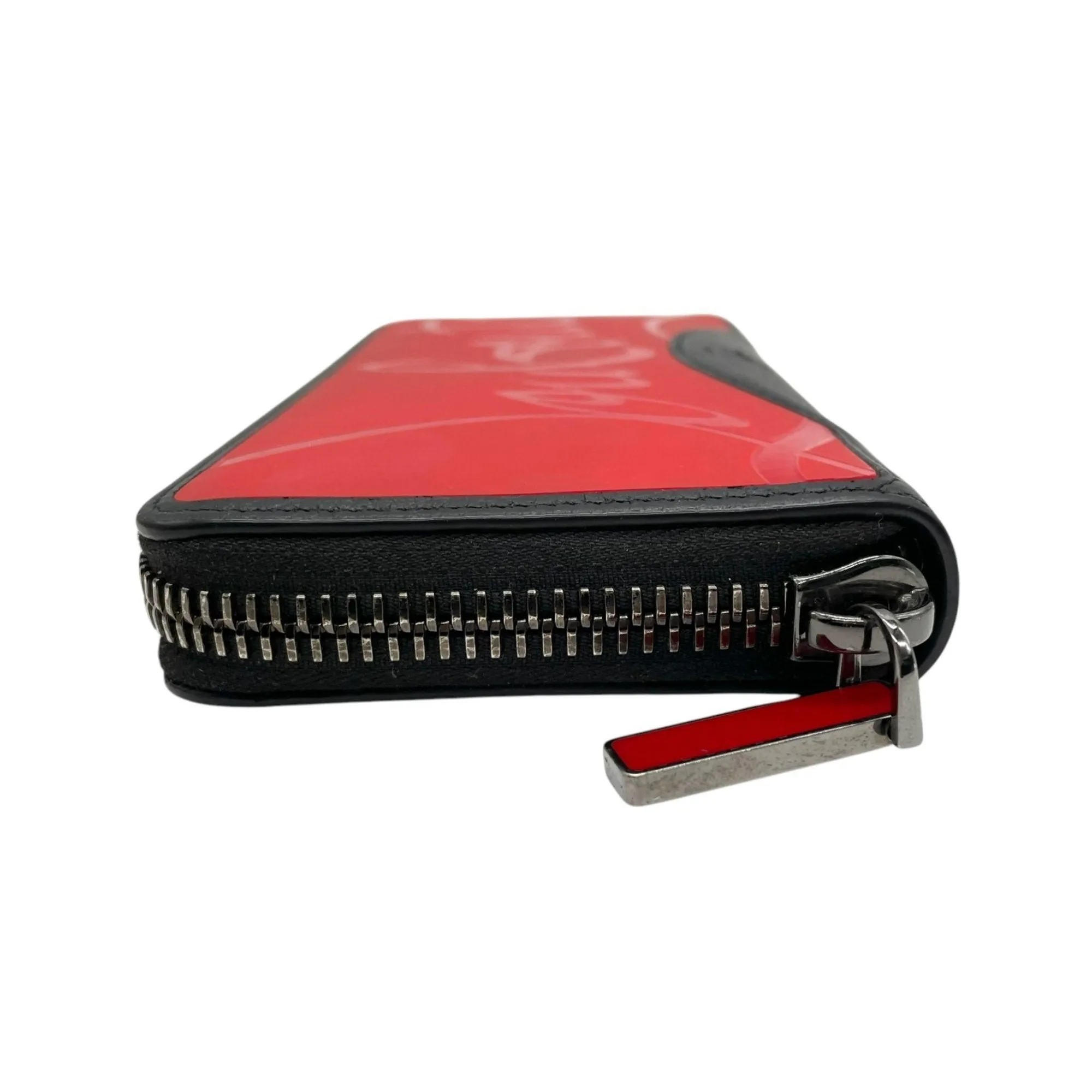 Christian Louboutin Leather Long Wallet (Bi-Fold) (Pre-Owned)