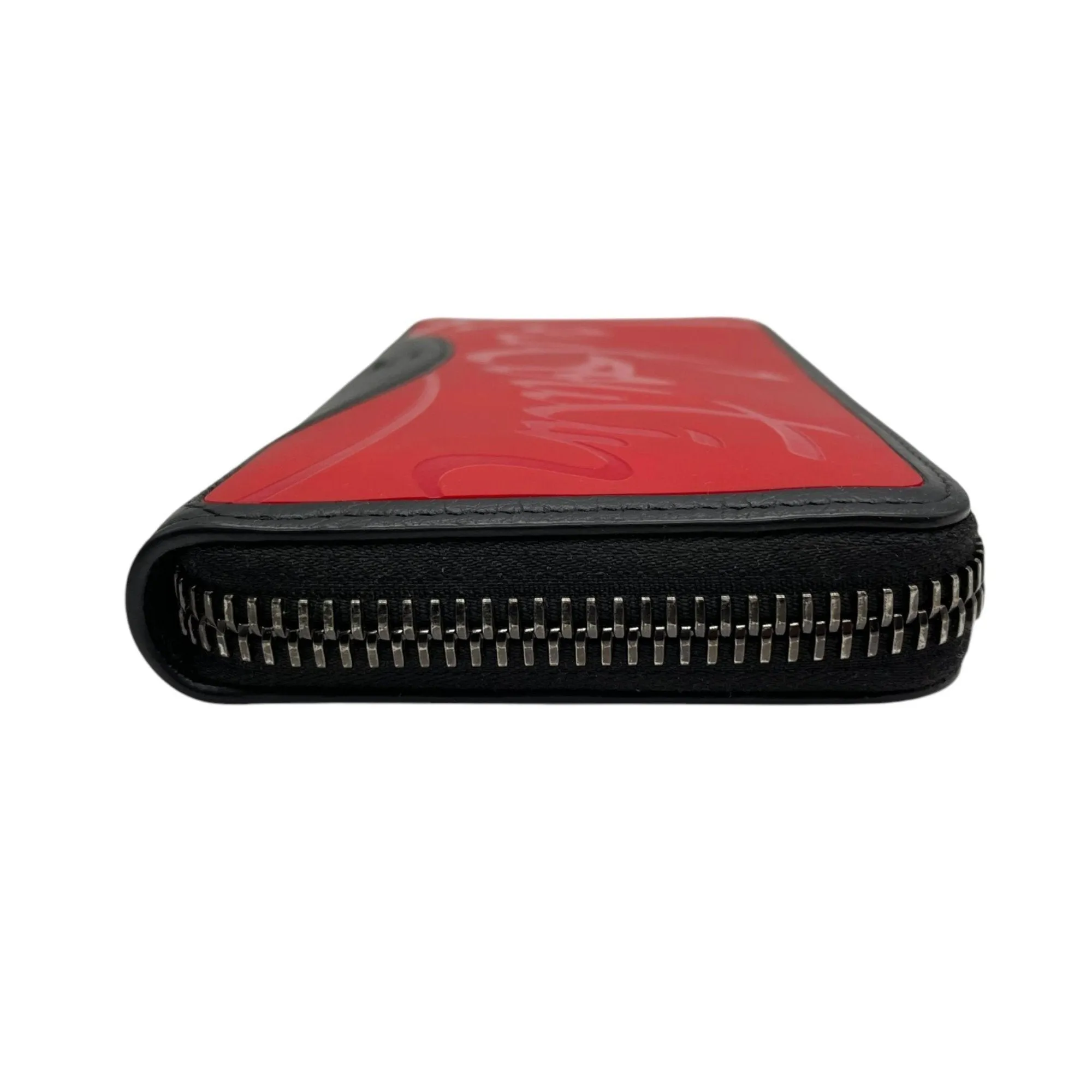 Christian Louboutin Leather Long Wallet (Bi-Fold) (Pre-Owned)