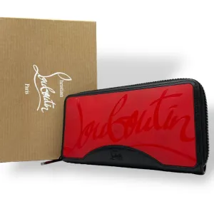 Christian Louboutin Leather Long Wallet (Bi-Fold) (Pre-Owned)
