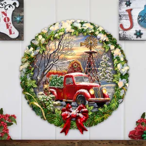 Christmas Wonderland Holiday Door Decor by D. Gelsinger Holiday Decor clearance sale