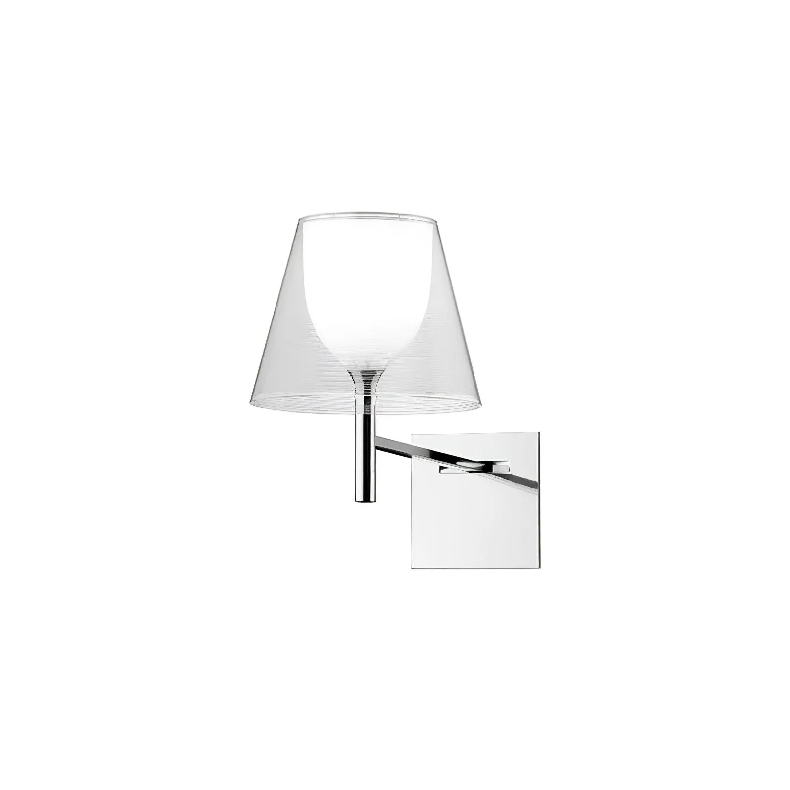 Chrome Prism Wall Lamp