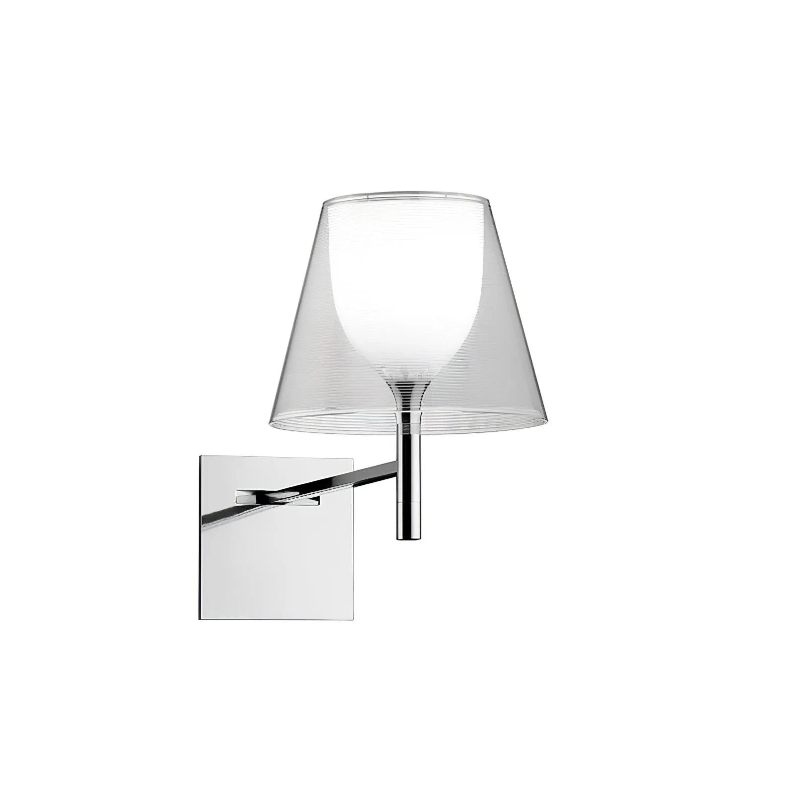 Chrome Prism Wall Lamp