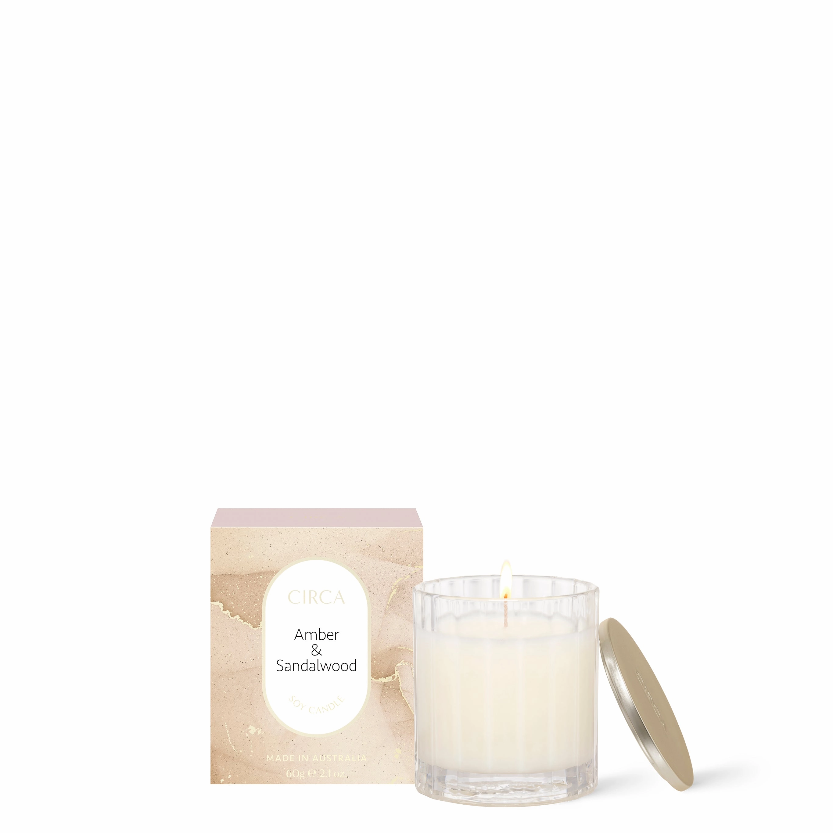 Circa Amber & Sandalwood 60g Candle Circa Home Fragrance online shop