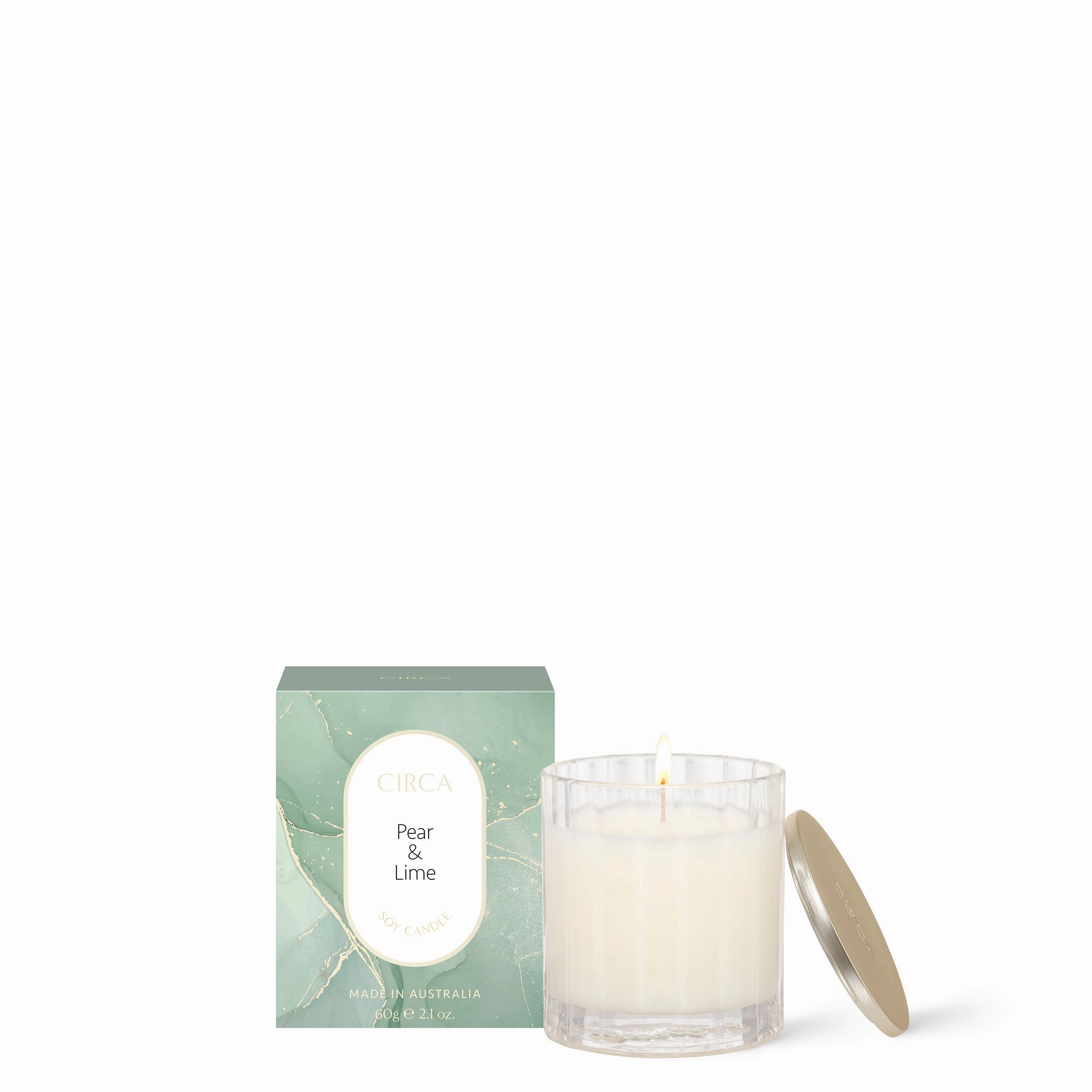 Circa Cotton Pear & Lime 60g Candle Circa Home Fragrance online shop
