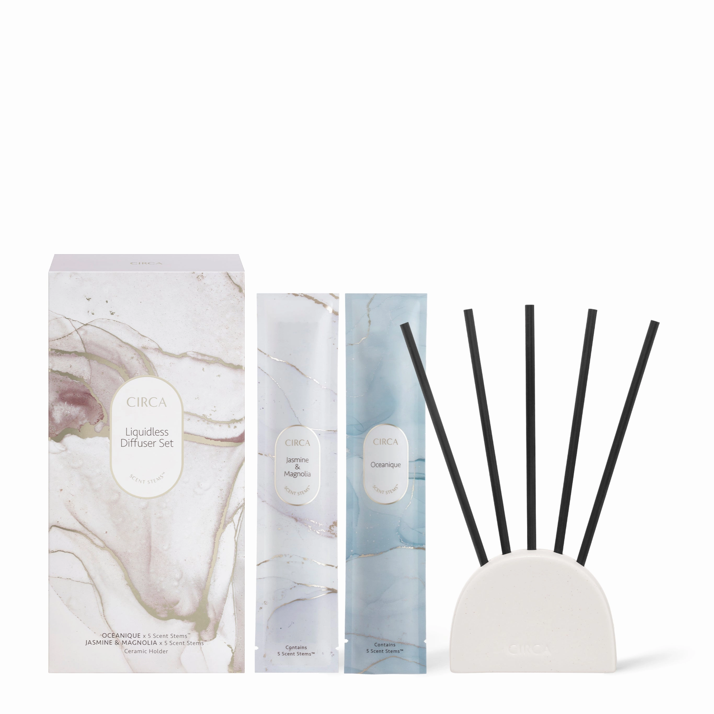 Circa Liquidless Diffuser Duo Oceanique and Jasmine & Magnolia Circa Home Fragrance online shop