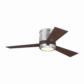 Clarity 42" Ceiling Fan Brushed Steel Small Fans FANS hot deal