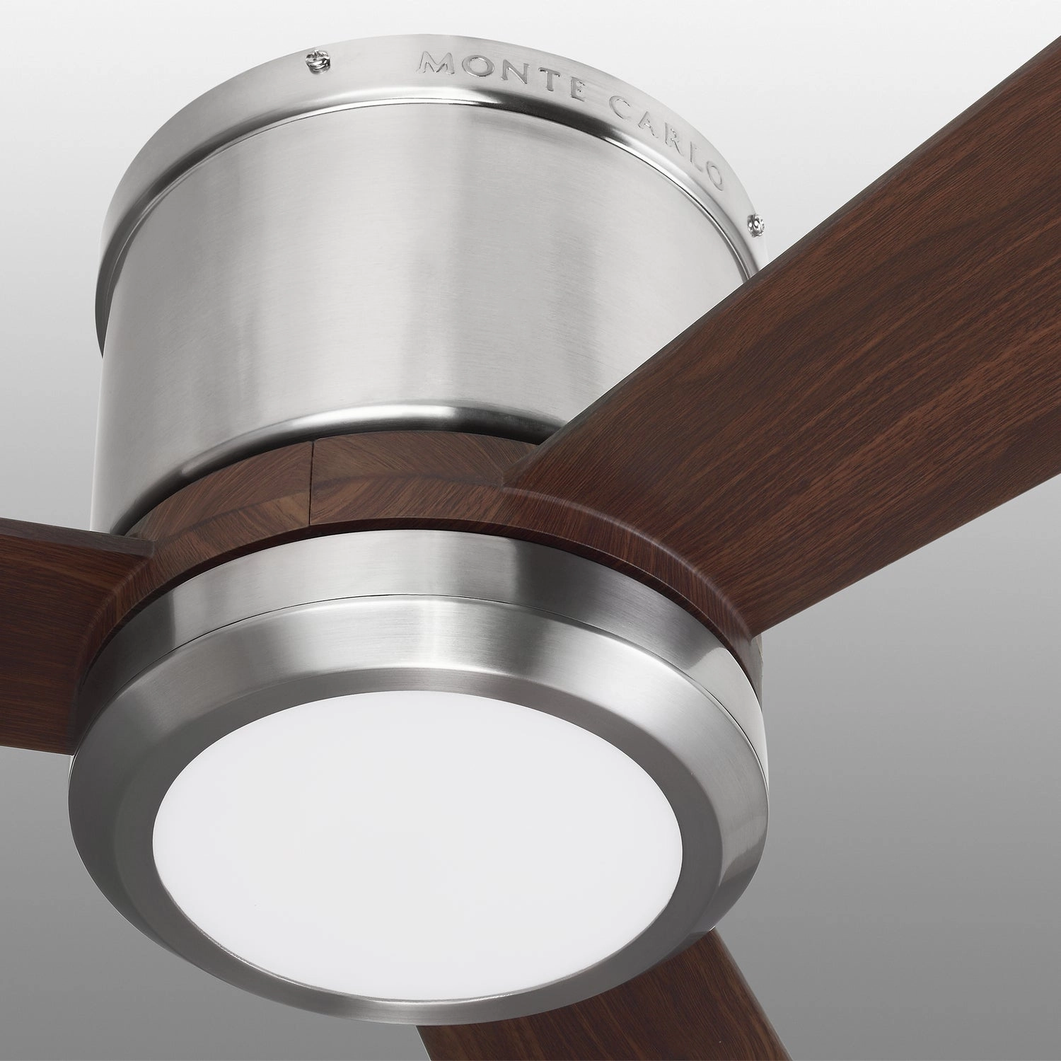 Clarity 42" Ceiling Fan Brushed Steel Mini Ceiling Fans promo