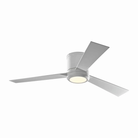 Clarity 52" Ceiling Fan Matte White Huggers FANS outlet store
