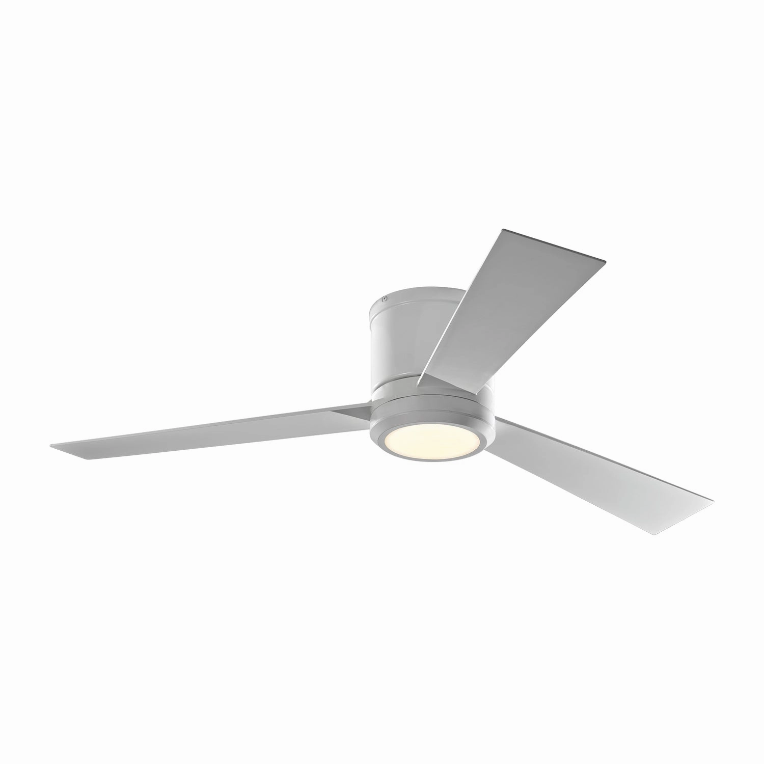 Clarity 52" Ceiling Fan Matte White Huggers FANS outlet store