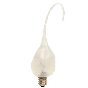 Clear Silicone Flame Cover w/Replaceable Bulb Cheap Holiday Home Decor