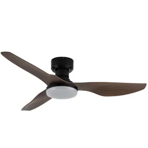 CO-FAN HUGGER 48" DC CEILING FAN   OPTIONAL LIGHT Smart Fans Energy Saver