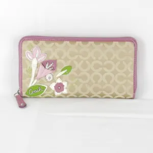 Coach Canvas Long Wallet (Bi-Fold) (Pre-Owned)