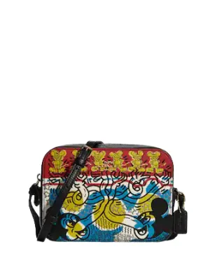 Coach Disney Mickey Mouse X Keith Haring Mini Camera Bag
