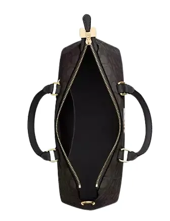 Coach Georgia Satchel Bag In Signature Canvas
