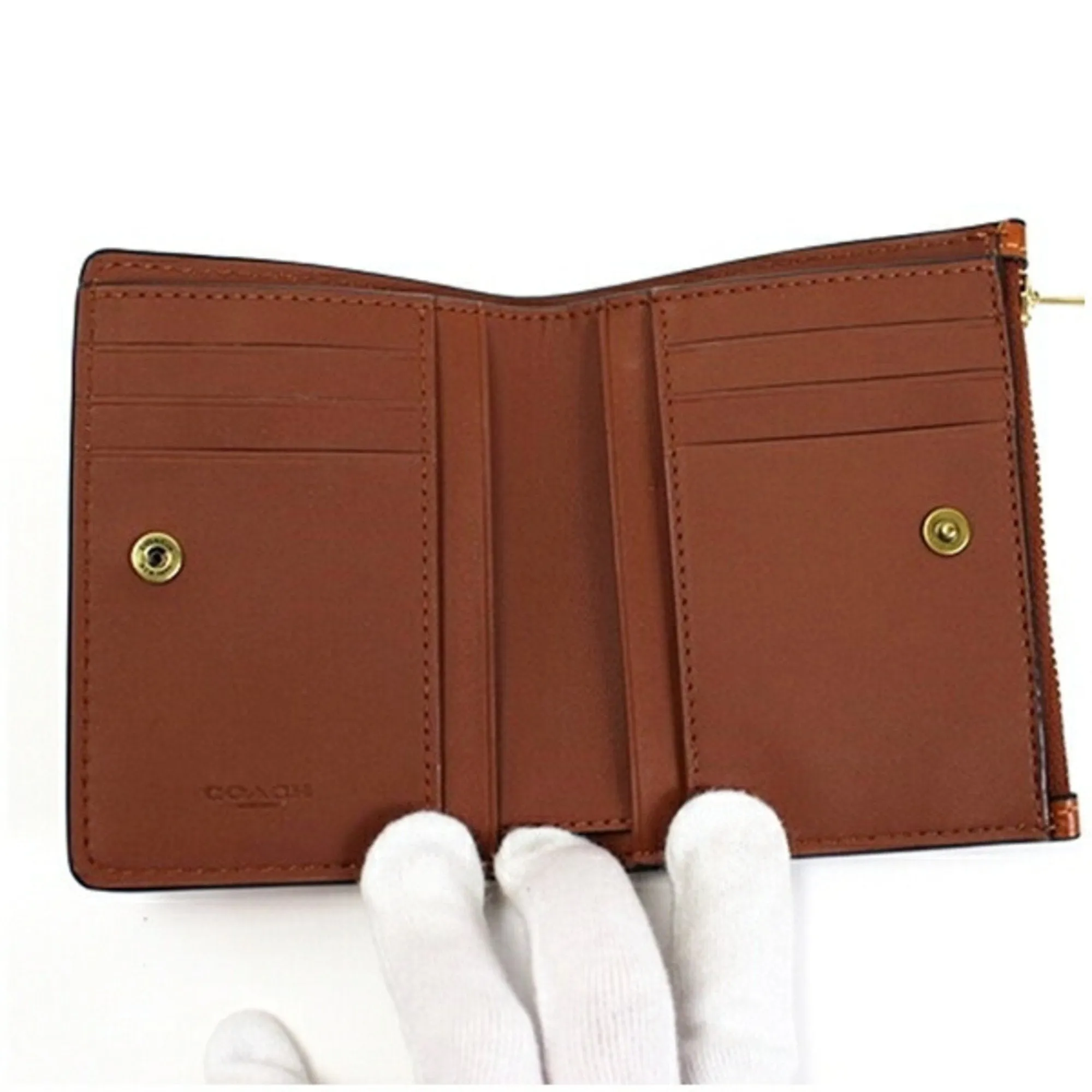 Coach  Leather Wallet (Bi-Fold) (Pre-Owned)
