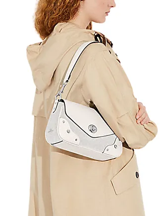 Coach Millie Shoulder Bag In Colorblock Signature Canvas