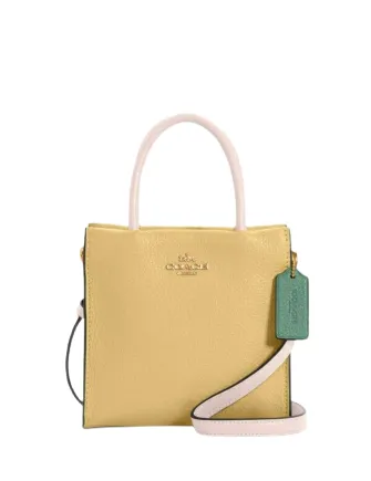 Coach Mini Cally Crossbody In Colorblock