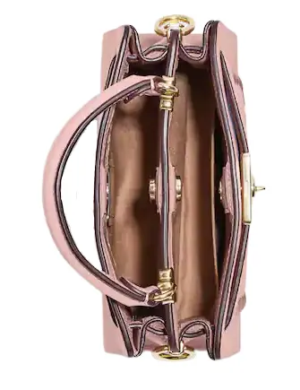 Coach Mini Lane Top Handle With Whipstitch