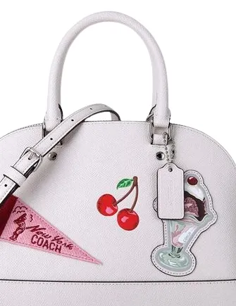 Coach Mini Sierra Satchel American Dreaming in Crossgrain Leather