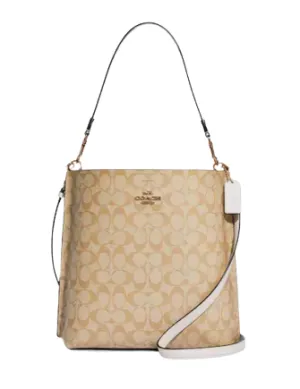 Coach Mollie Bucket Bag In Signature Canvas