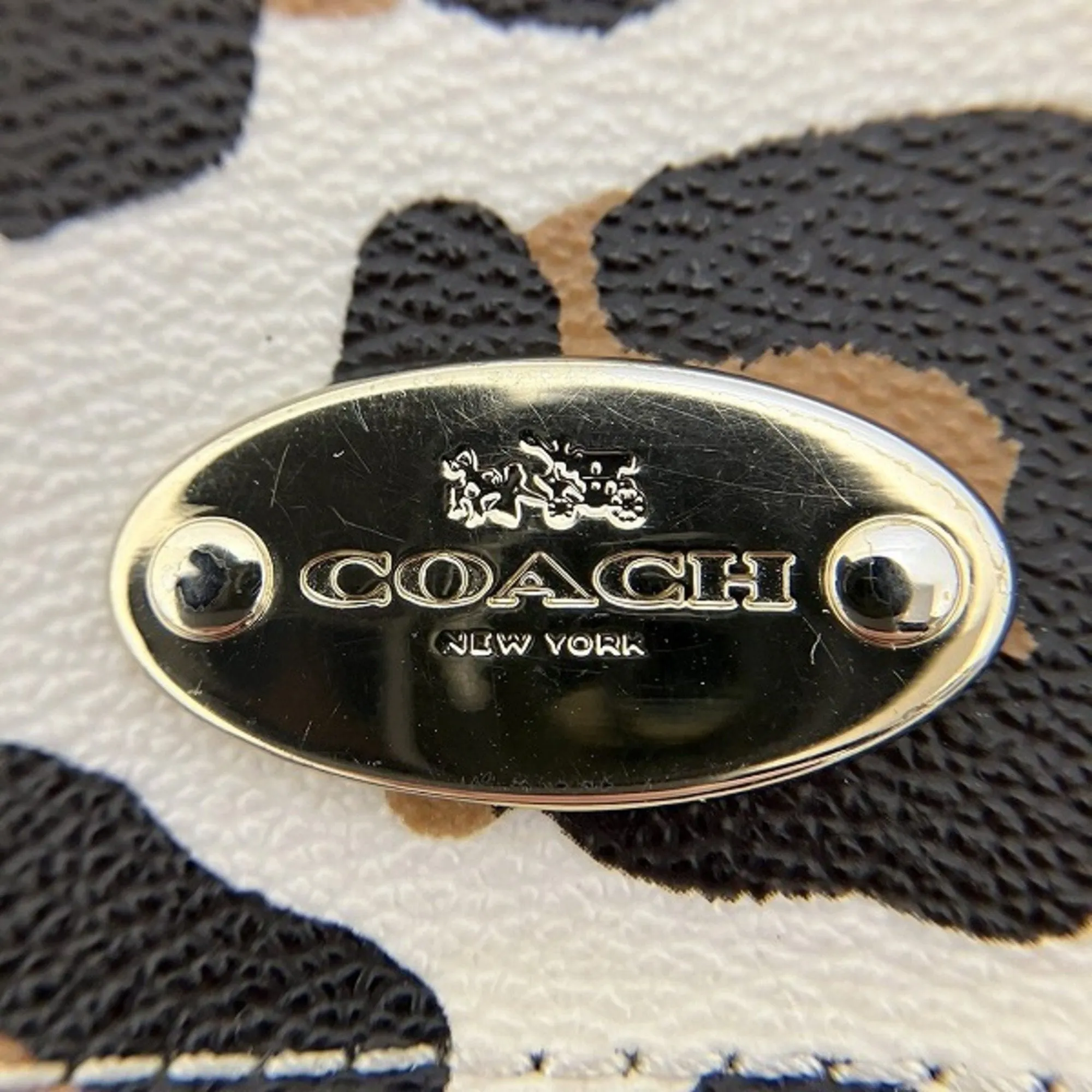 Coach Pvc Wallet (Bi-Fold) (Pre-Owned)