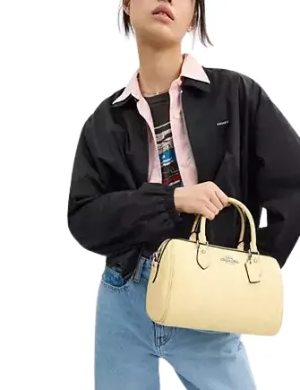 Coach Rowan Satchel Bag In Signature Canvas