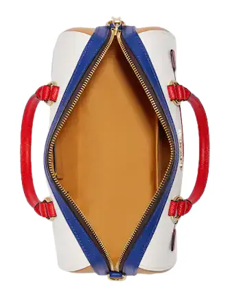 Coach Rowan Satchel In Colorblock Signature Canvas