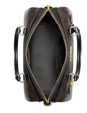 Coach Rowan Satchel In Signature Canvas