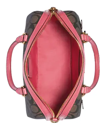 Coach Rowan Satchel In Signature Canvas