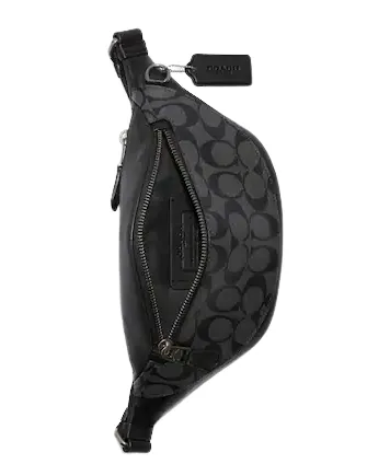 Coach Warren Mini Belt Bag In Signature Canvas