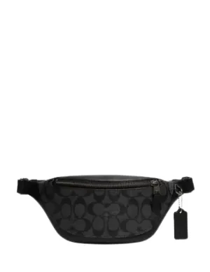 Coach Warren Mini Belt Bag In Signature Canvas