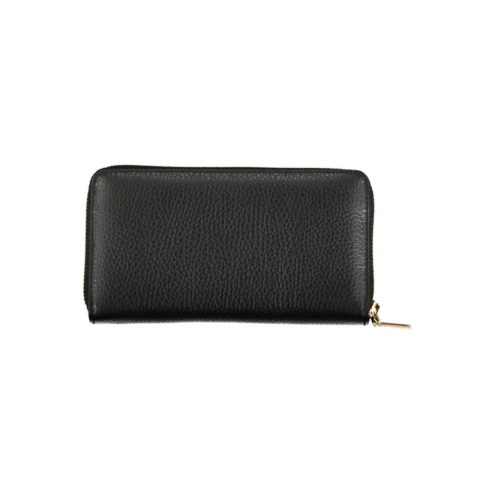 Coccinelle Elegant Leather Wallet with Multiple Women's Compartments