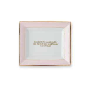 Coco Chanel 'Be Different' Repartee Tray Jewelry Trays Organizer Pack