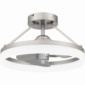 Cohen LED Fandelier Brushed Nickel Fandeliers FANS on sale now