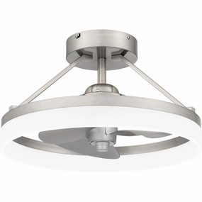 Cohen LED Fandelier Brushed Nickel Small Fans FANS hot deal