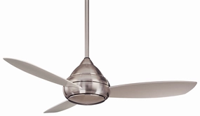 Concept L Wet 52" Led 52"Ceiling Fan Brushed Nickel Wet Exterior Fans FANS limited time offer