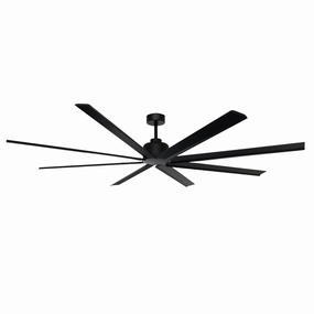 Condor 84" Ceiling Fan Black Large Fans FANS best price
