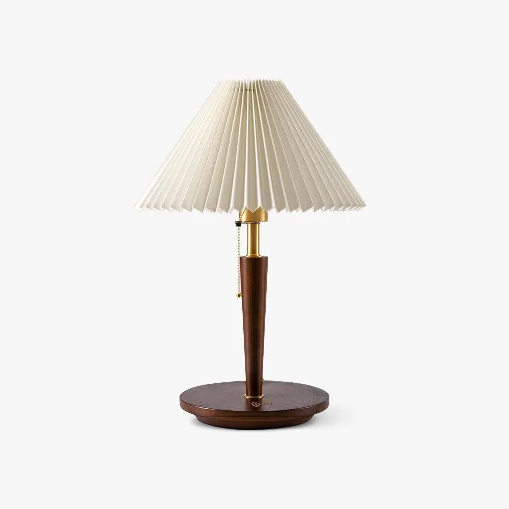 Cone Pleated Fabric Table Lamp Lighting for Living Room online