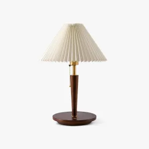 Cone Pleated Fabric Table Lamp Lighting for Living Room online