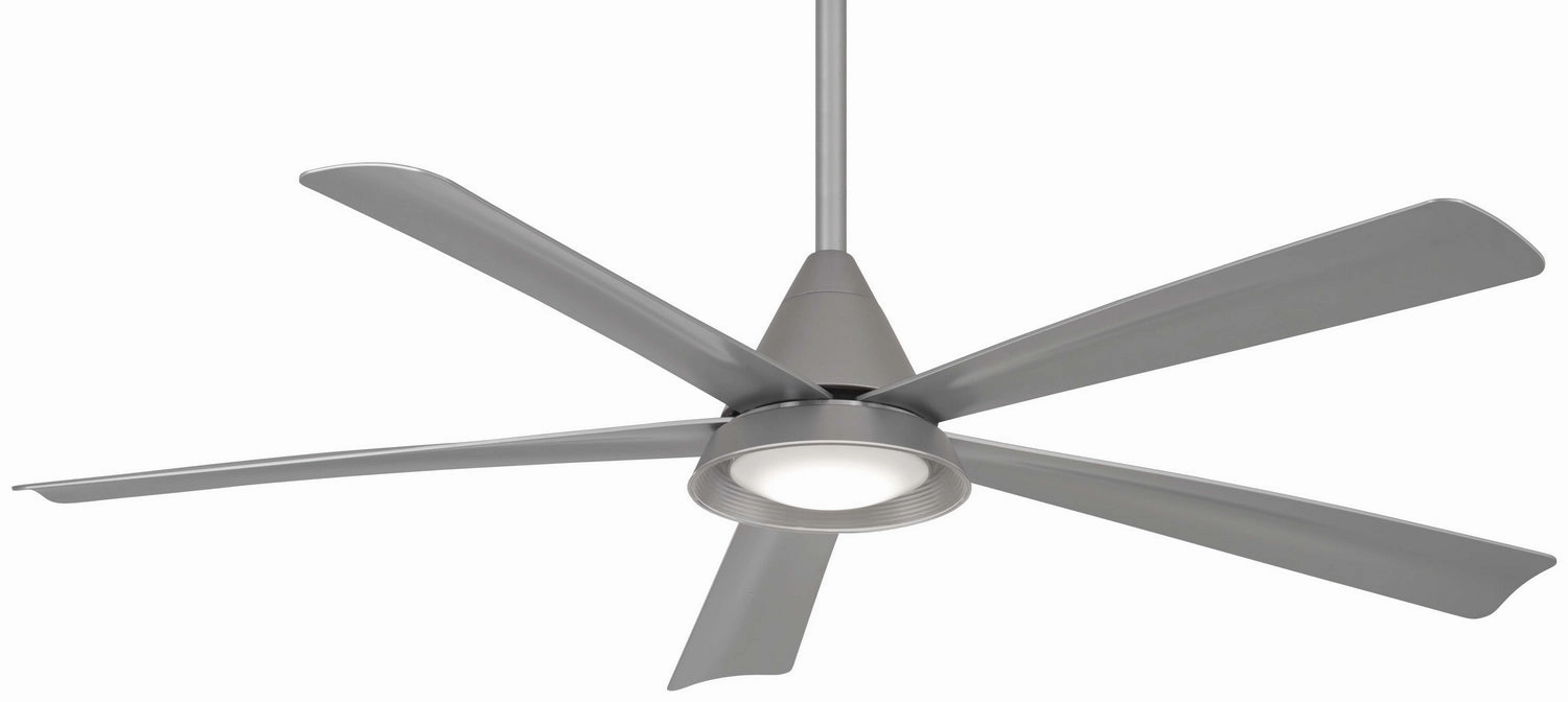 Cone 54" Ceiling Fan in Silver Outdoor Ceiling Fans discount
