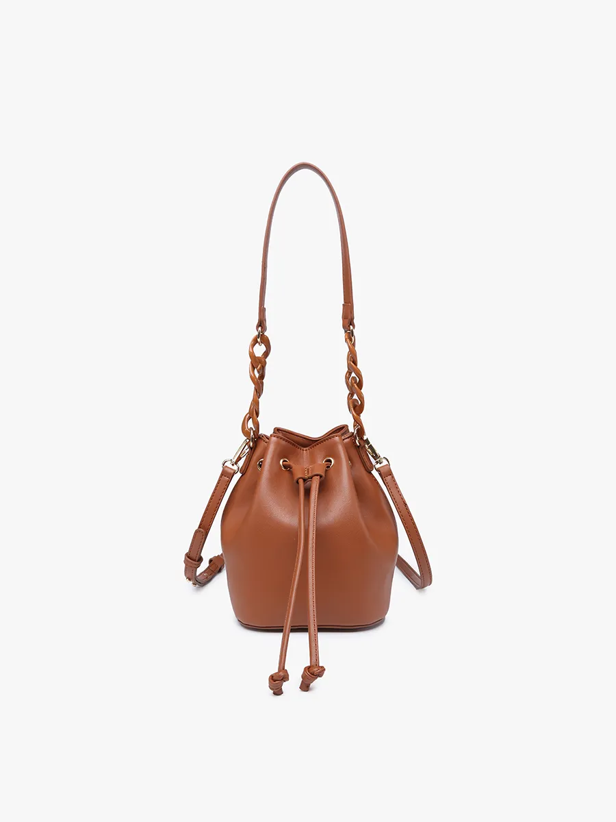 Cordelia Vegan Drawstring Bucket Bag