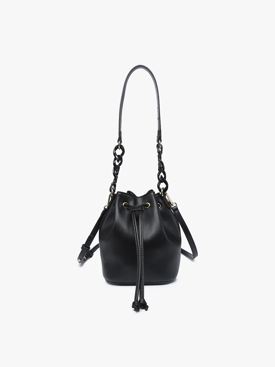 Cordelia Vegan Drawstring Bucket Bag