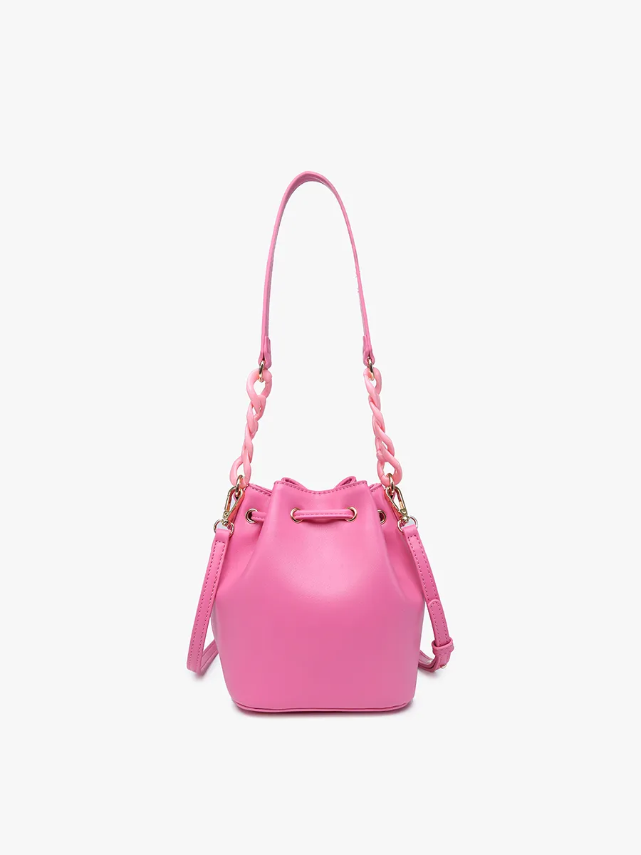 Cordelia Vegan Drawstring Bucket Bag